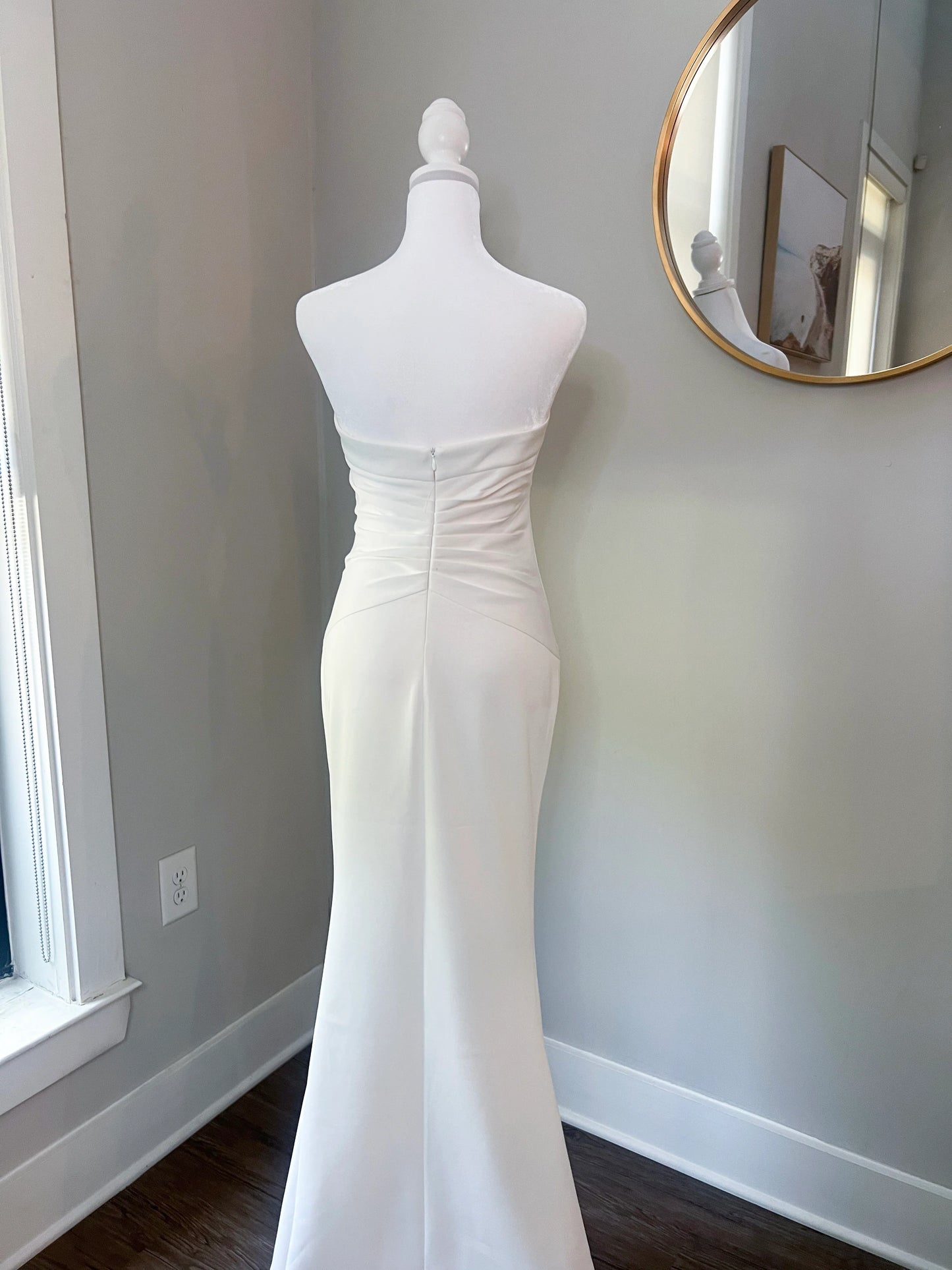 Elegant Sweetheart Mermaid Dress with Detachable Tulle Skirt