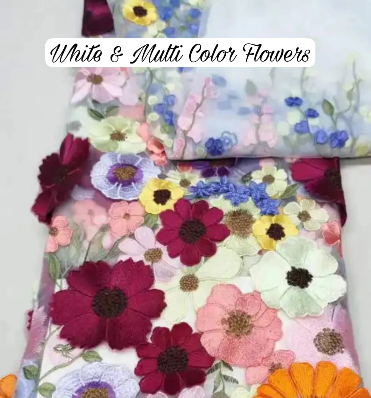 3D Flowers Floral Evening Wedding Guest Dress